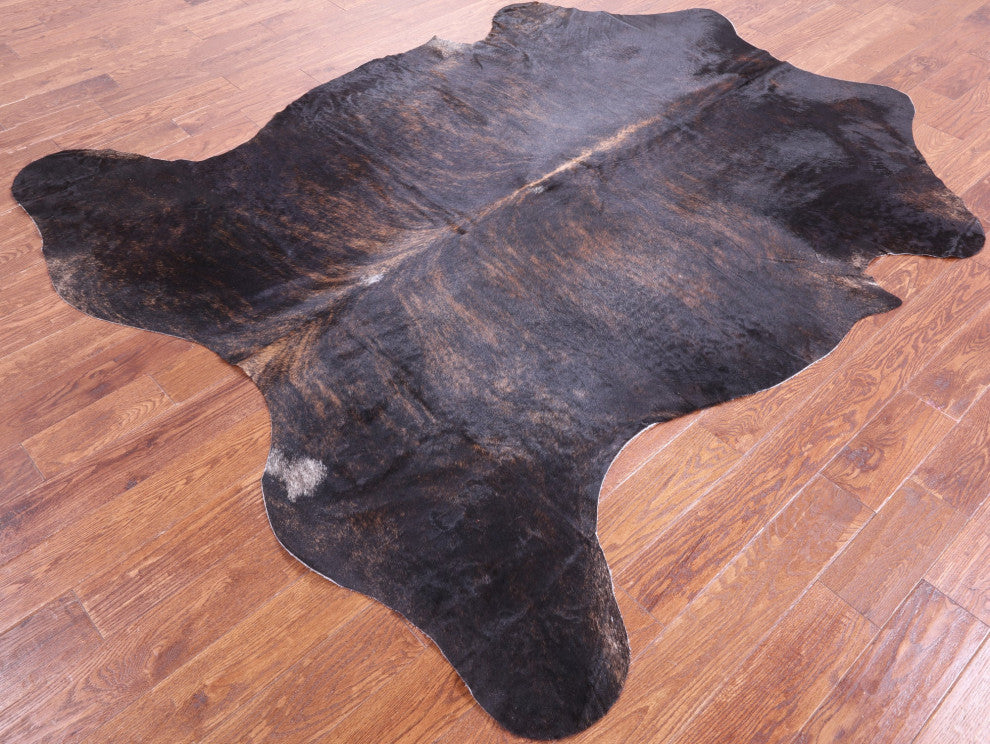 7' 10" X 7' 0" Natural Cowhide Rug C1984