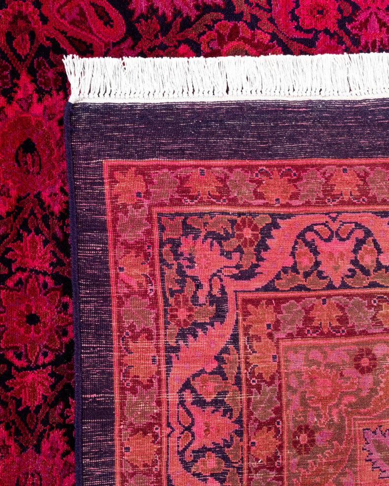 Fine Vibrance, One-of-a-Kind Handmade Area Rug Blue, 15'10"x11'10"