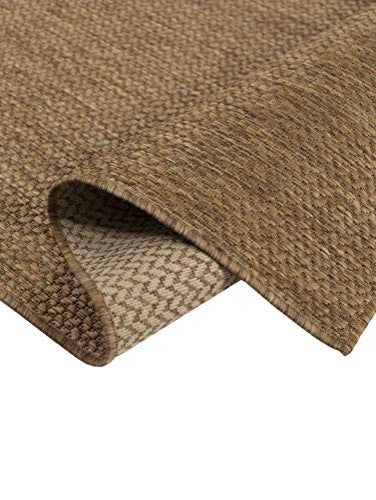 Outdoor Collection Accent Area Rug - Bacteria Resistant Rug, Neutral, 7'10"x10'