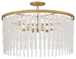 Fredrick Ramond Rubina Medium Convertible Chandelier, Burnished Gold