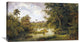 "Paisaje Con Vacas" Artwork, 36" x 20"