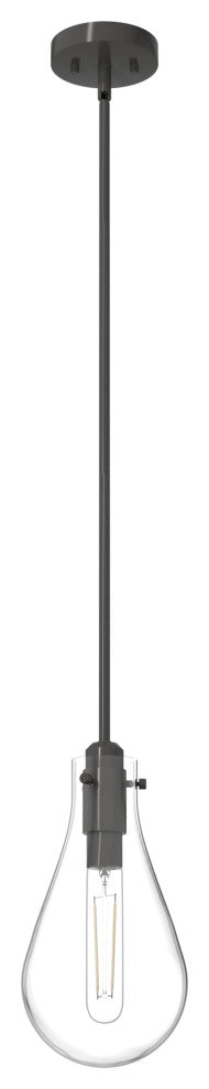Hunter 7" Lundin Noble Bronze 1 Light Pendant Ceiling Light