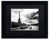 Philippe Hugonnard 'Romantic Stroll in Paris' Matted Framed Art, 11x14