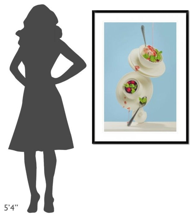 "Cranberry Syrup" Framed Digital Print by Dina Belenko, 32x44"