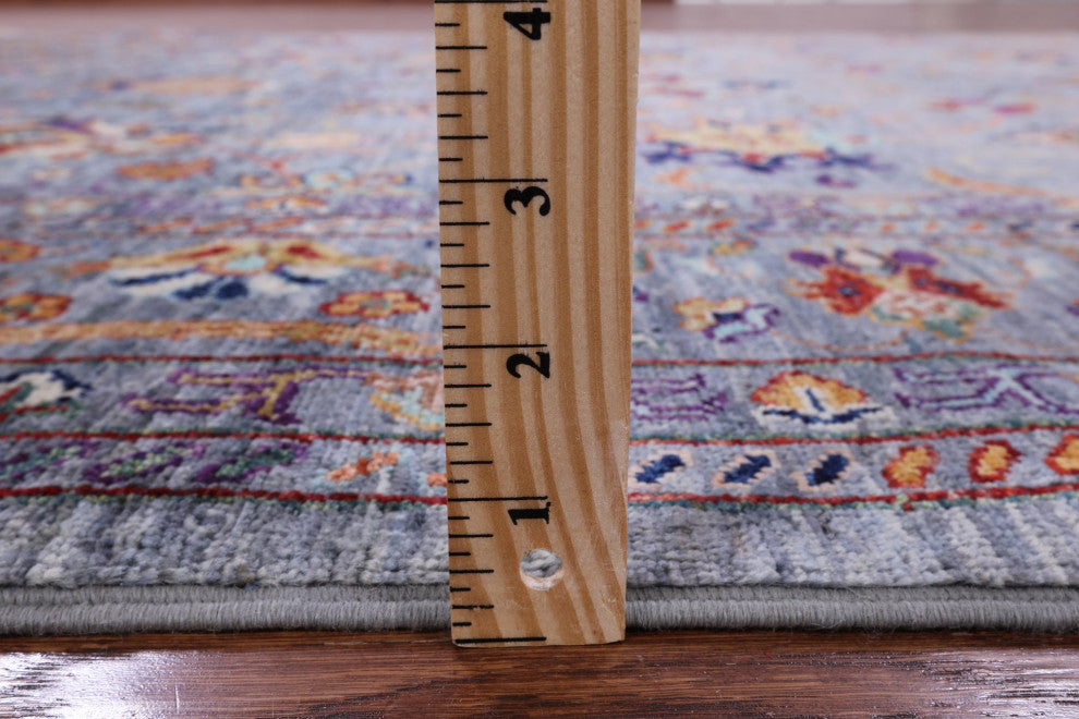 5' 9" X 7' 9" Persian Tabriz Hand Knotted Wool Rug Q9850