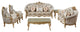 Milan Victorian 6-Piece Complete Living Room Set