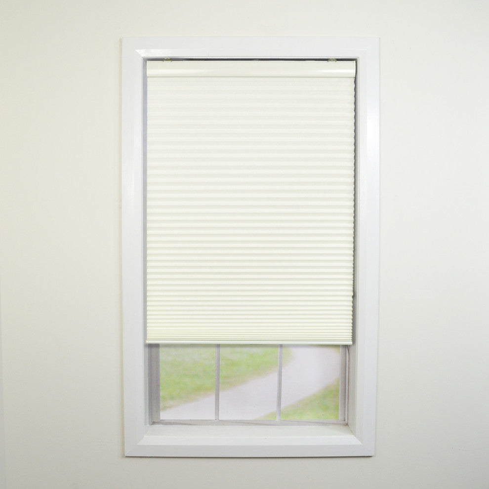 Versailles'' Cordless Honeycomb Insulating Cellular Shade, 36"x72", Black
