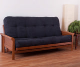 Blazing Needles Vitality 10" Microsuede Full Futon Mattress, Camel