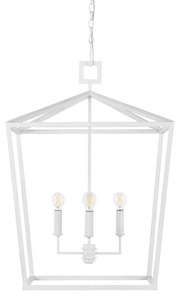 Denison White Grande Chandelier