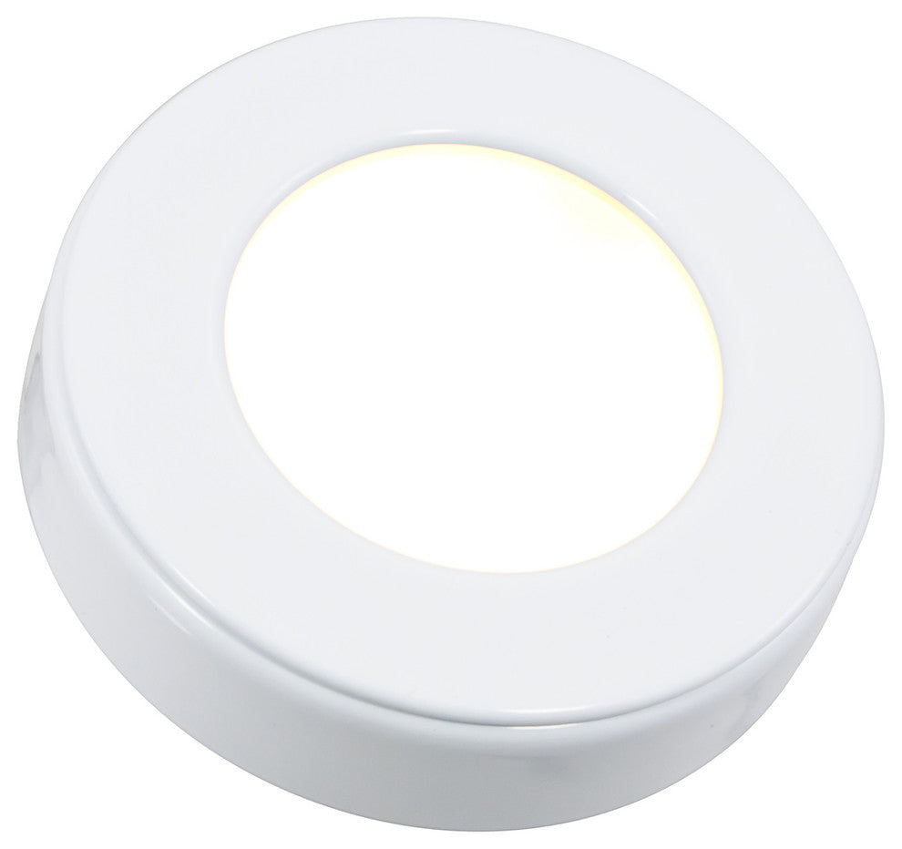 AMERICAN LIGHTING OMNI-1-WH Omni LED Puck Light, 3.2 Watts, 150 Lumens
