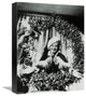 "Bette Davis Christmas Wreath" Canvas Giclee by Hollywood Photo Archive, 12"x16"