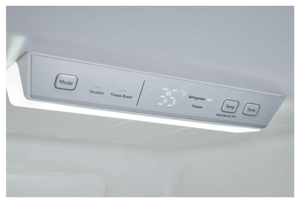 Frigidaire FRBG1224A 24"W 11.51 Cu. Ft. Energy Star Certified - Brushed Steel