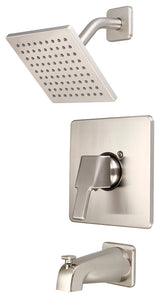 i3 Single Handle Tub/Shower Trim Set, Brushed Nickel