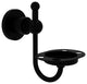 Astor Place Tumbler and Toothbrush Holder, Matte Black