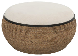 Uttermost Island Straw Storage ottoman / Coffee table