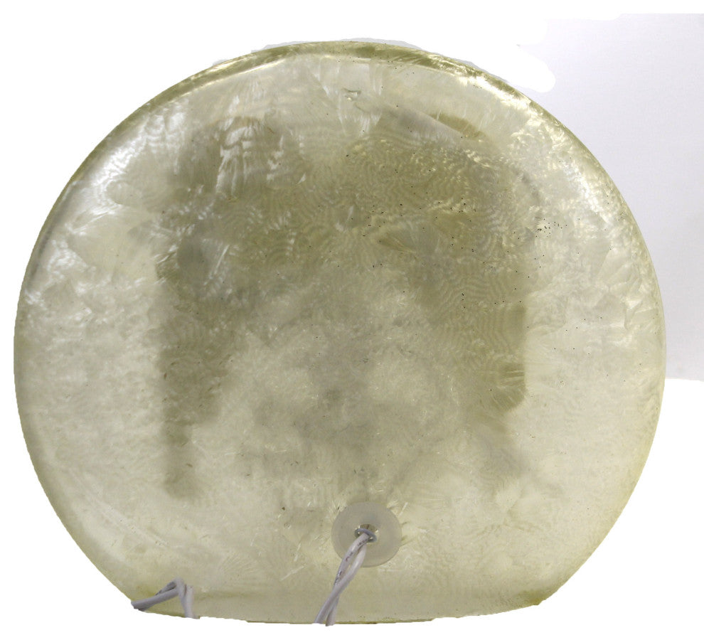 6.00In Angel Wings Round Orb Pre-Lit, Glass, Faith Love Hope Awo9261 Heart