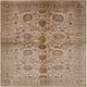 Ahgly Company Indoor Square Mid-Century Modern Area Rugs, 8' Square