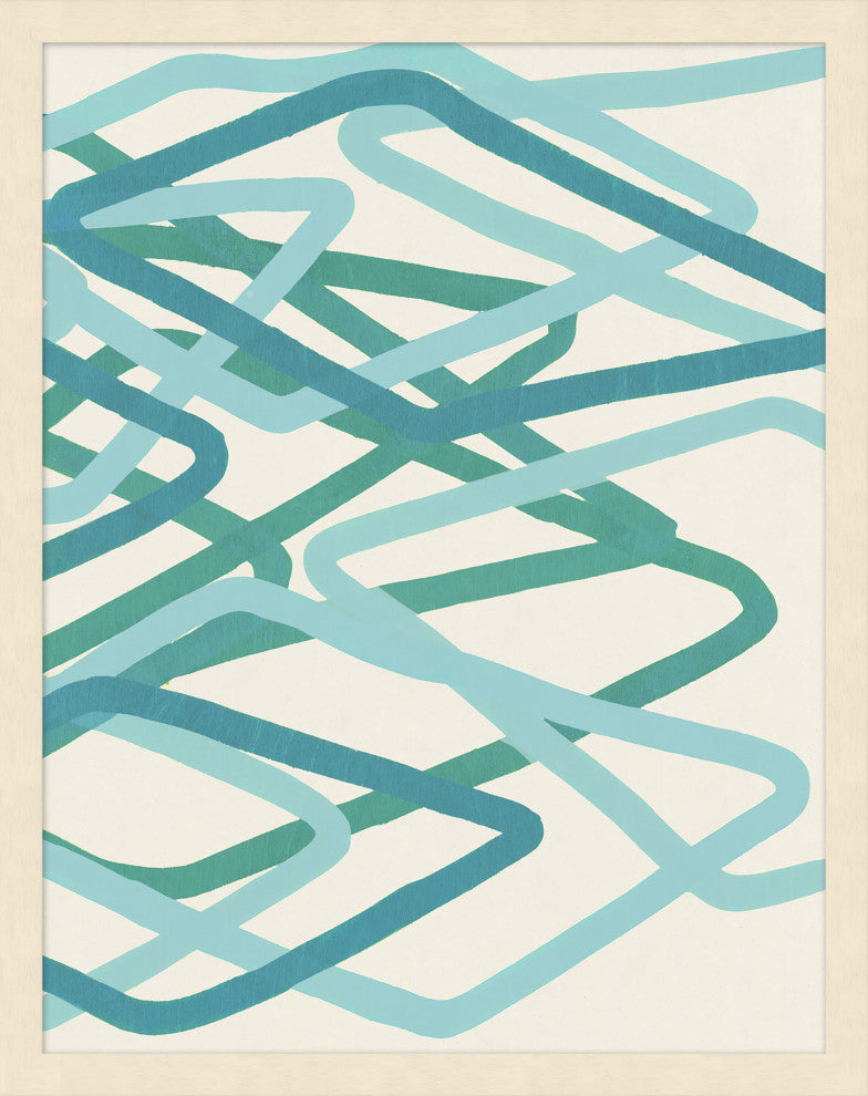 Tricolor Triptych 3, Giclee Reproduction Artwork