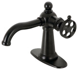 KSD3540RKX Single-Handle Bathroom Faucet With Push Pop-Up, Matte Black
