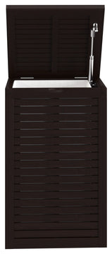 Spa Mocha-Shield Medium-Size Teak Laundry or Storage Hamper