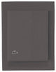 Lacoste Percale 220 Thread Count Sheet Set, Dark Gray, Full