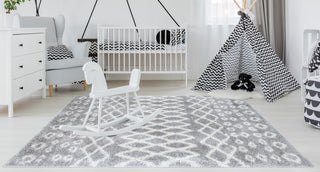 Noori Rug Shag Roy Silver/Ivory Rug