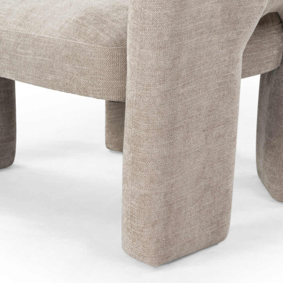 Safavieh Couture Tamlyn Accent Chair, Light Brown