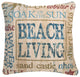 BEACH LIVING 18x18 PC