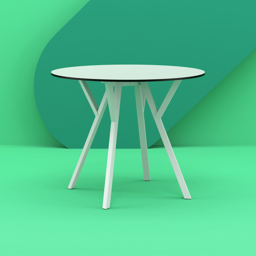 Max Round Table 35" White