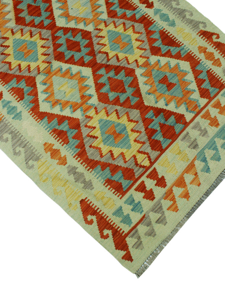 Winchester Kilim Lyman Lt. Green Rug