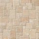 Ivory 12X12 Mini Versailles Mosaic, Set of 50