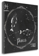"Night Sky Pisces" By Sara Zieve Miller, Giclee Print on Gallery Wrap Canvas