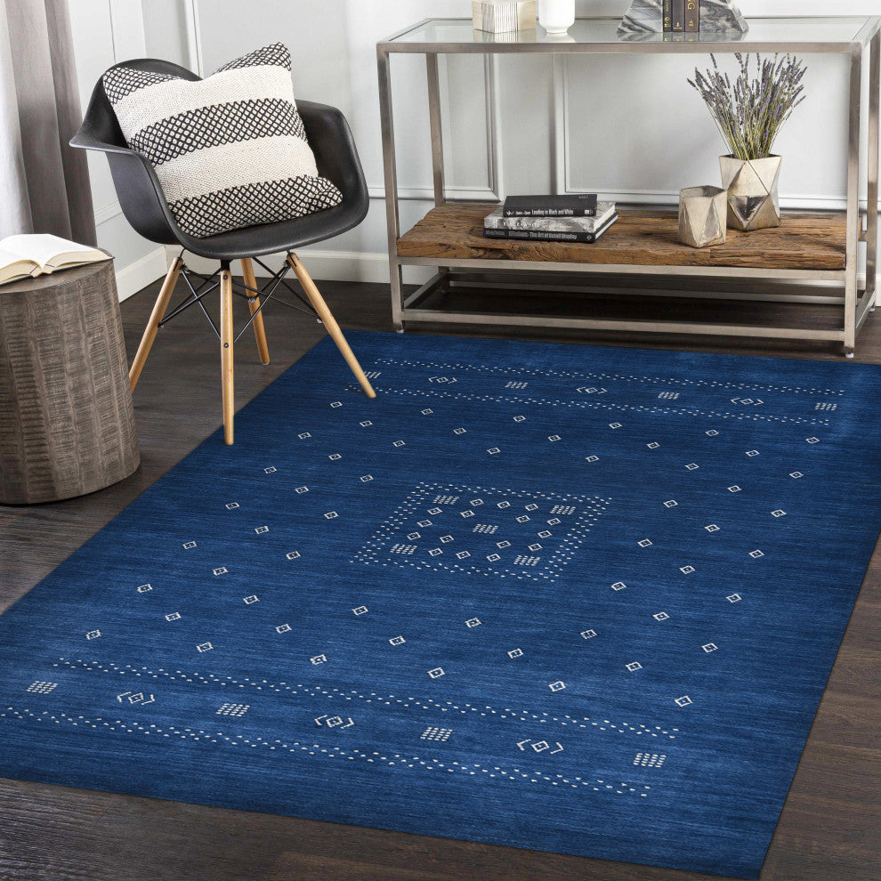Simi, Handmade Rug, 9x12'