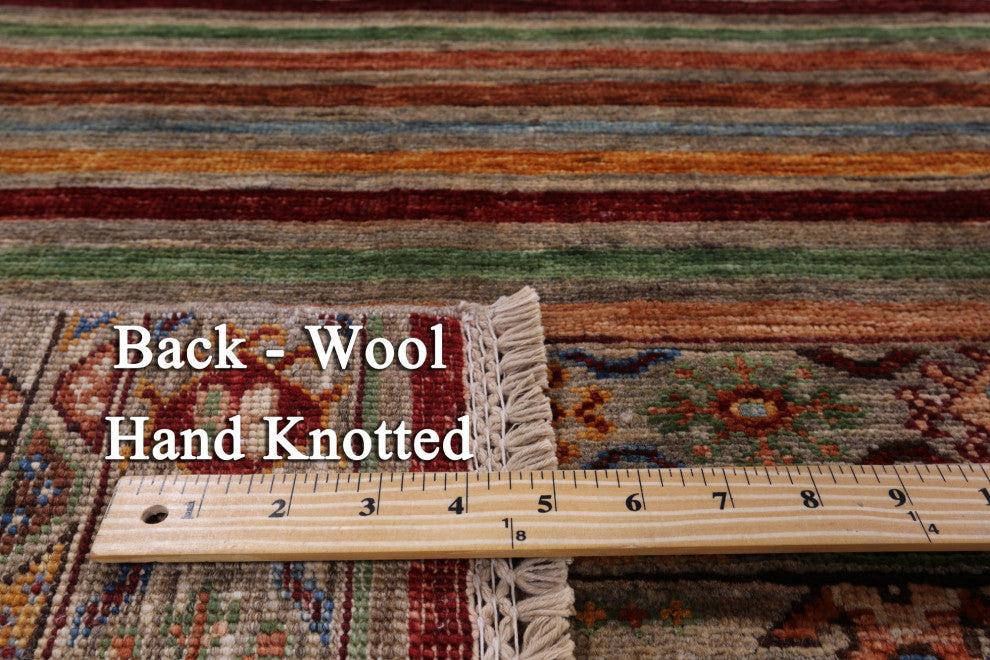 2' 9" X 4' 0" Khorjin Tribal Hand-Knotted Wool Rug Q8363