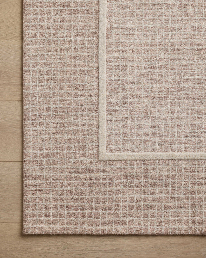 Chris Loves Julia x Loloi Briggs Blush / Ivory 7'-9" x 9'-9" Area Rug