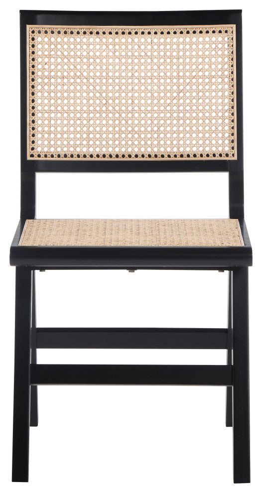 Preston Dining Chair, Set of 2, Black, Side Chair