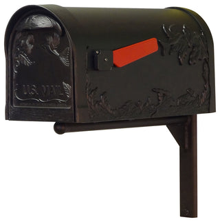 Hummingbird Curbside Mailbox With Ashley Front Single Mailbox Mounting Bracket