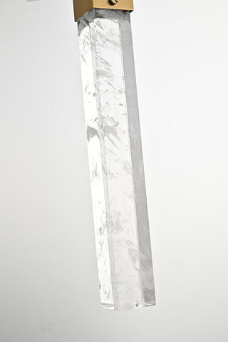 Elegant Lighting 2088G36 Aurora 36"W Crystal Chandelier - Chrome