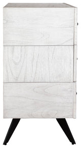 Uttermost Vivi 3 Drawer White Chest