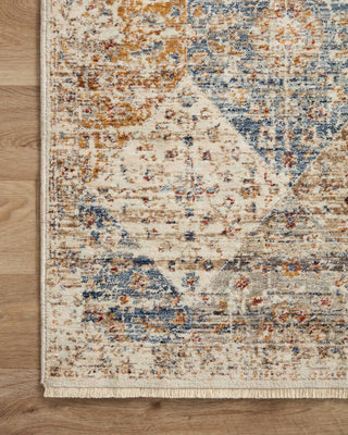 Loloi II Sorrento Ivory/Multi 2'7"x8' Runner Rug