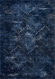 Dark Blue Light Blue Viera VR-08 Area Rug by Loloi, 7'7"x10'6"