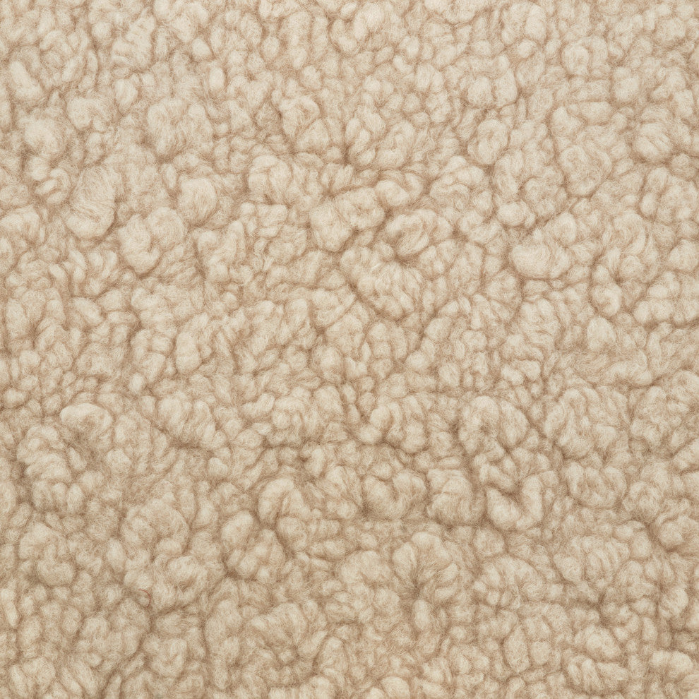 Cali Storage Ottoman, Boucle, Chai Shearling