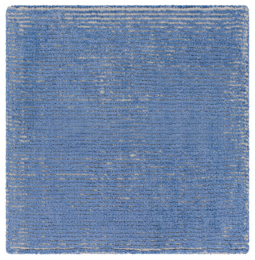 Surya Prague PGU-4000 4'x6' Rug, Sky Blue/Cream