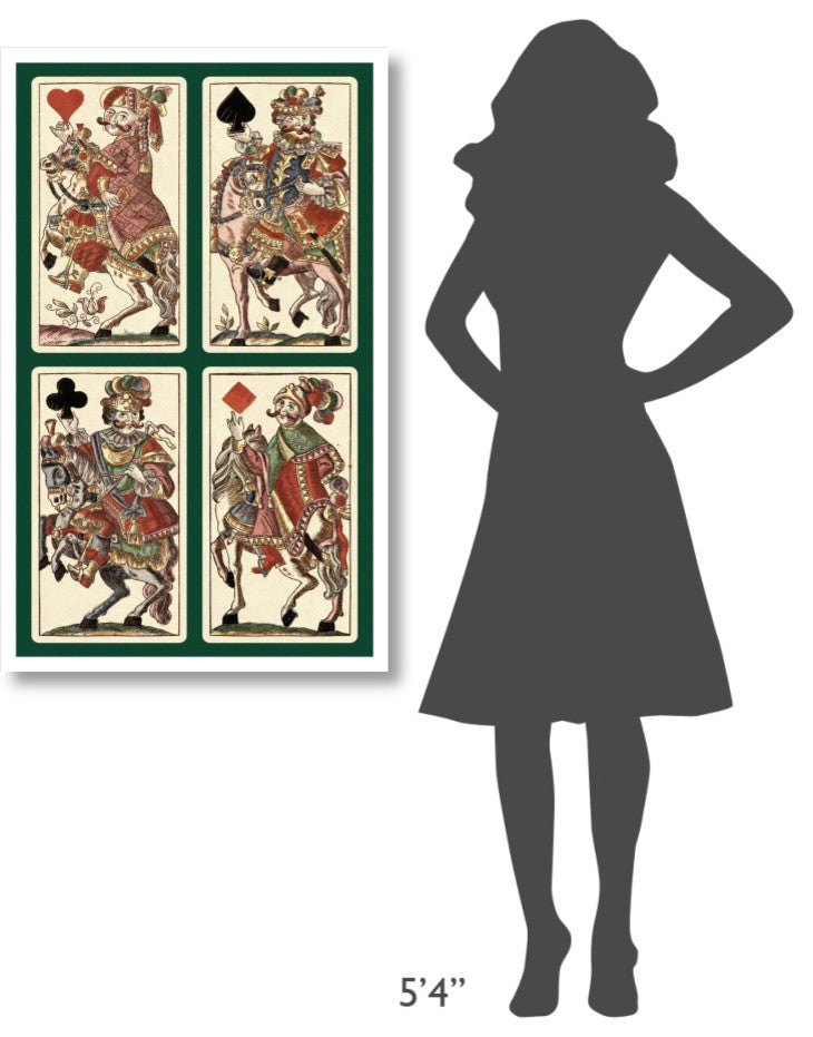 "Knights (Bauern Hochzeit Deck)" Print by Andreas Benedictus GÃŒÂ¦bl, 26"x42"