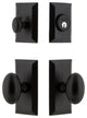 Ageless Iron Vale Plate Combo Pack Aeg Knob, Black Iron