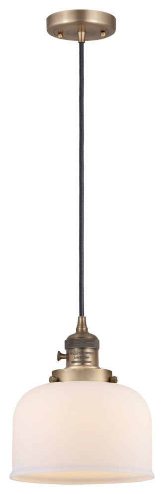 INNOVATIONS 201CSW-BB-G71-LED 1-Light Mini Pendant Brushed Brass