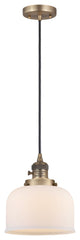 INNOVATIONS 201CSW-BB-G71-LED 1-Light Mini Pendant Brushed Brass