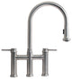 Waterhaus Lead-Free Solid Stainless Steel Bridge Faucet
