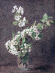 Tile Mural, Apple Tree Flowers By Victoria Fantin-Latour Ceramic, Matte
