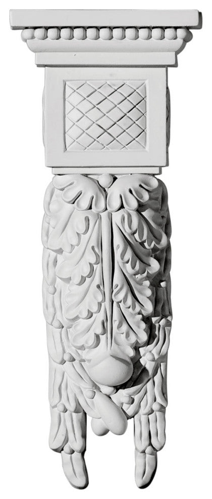 4 1/4"W x 2 1/2"D x 10 7/8"H Hampshire Large Drop Corbel